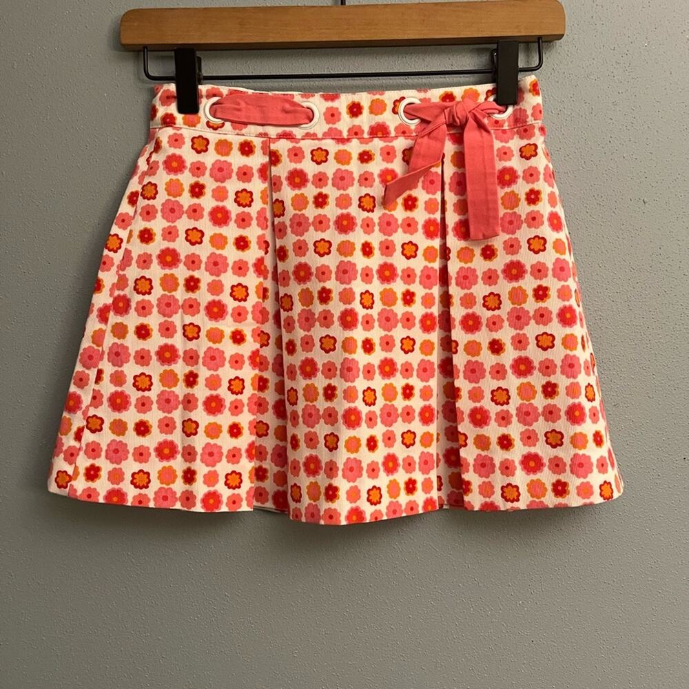 Florence Eiseman Pleated Corduroy Skirt